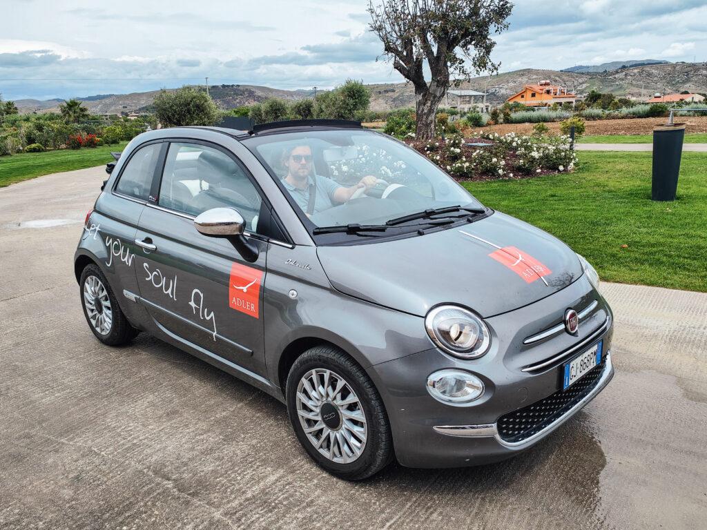 Hotel in Sicily with e-charging station and e-car rental