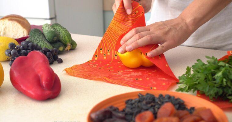 Less Waste with beeswax paper