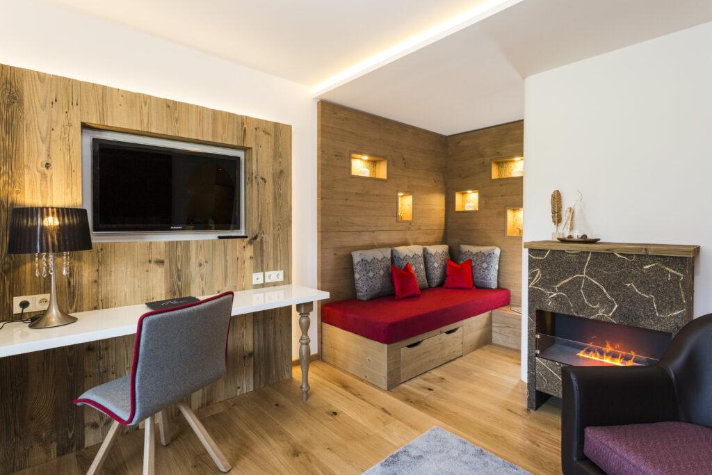 Sustainable hotel room in the Allgäu Hotel Das Rübezahl