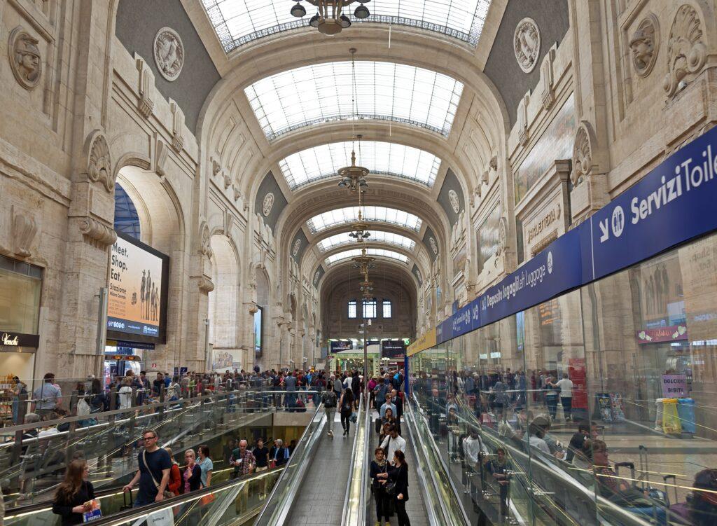 Italy by train - sustainable travel - Holiday by train to Milan