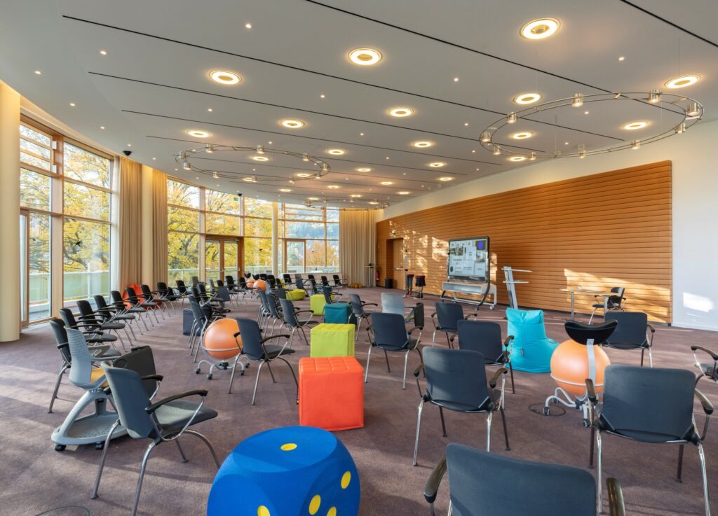 modern conference room for green meetings in a hotel
