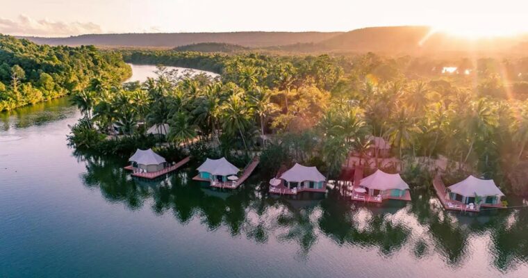 Glamping in the Cambodian rainforest: the floating tents of Canvas & Orchids Retreat