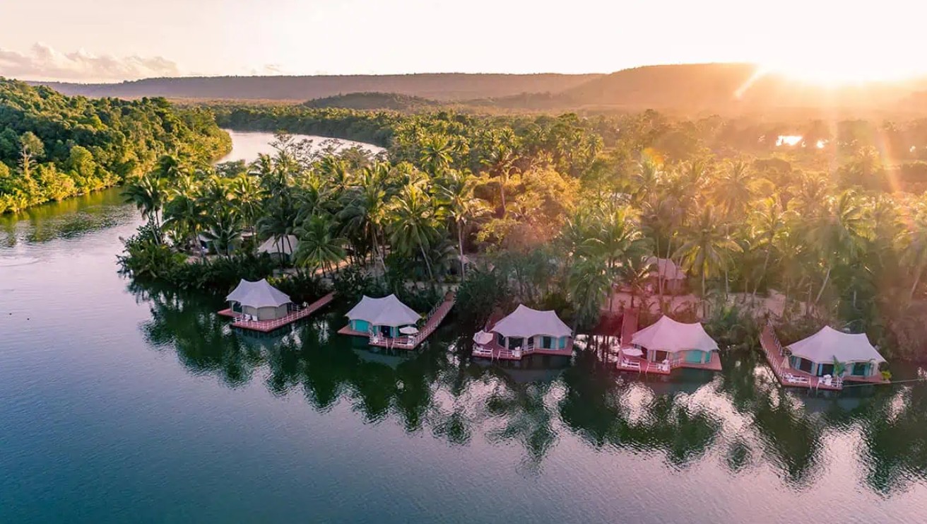 Glamping in the Cambodian rainforest: the floating tents of Canvas & Orchids Retreat