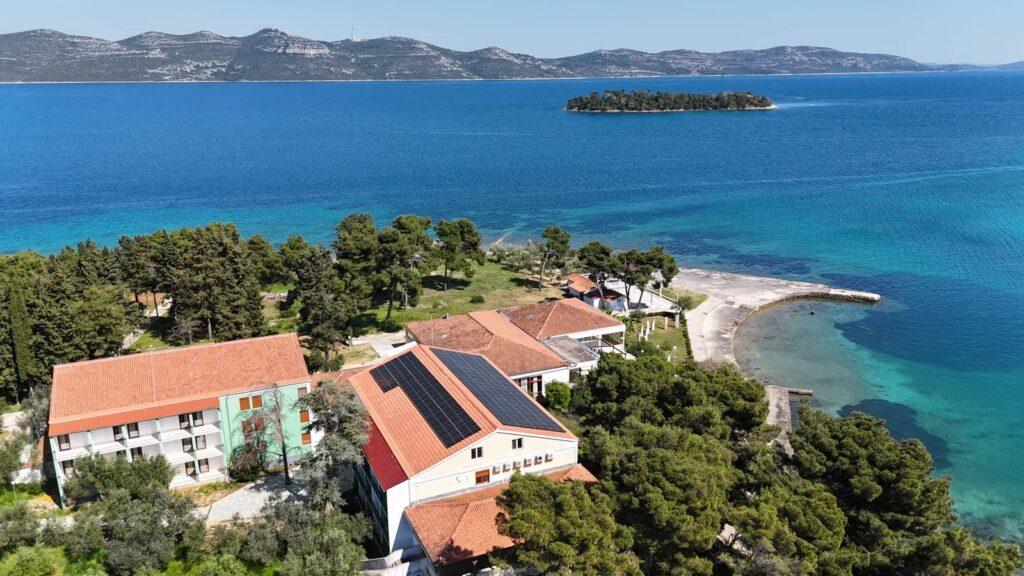 Aerial view of Hotel Korinjak