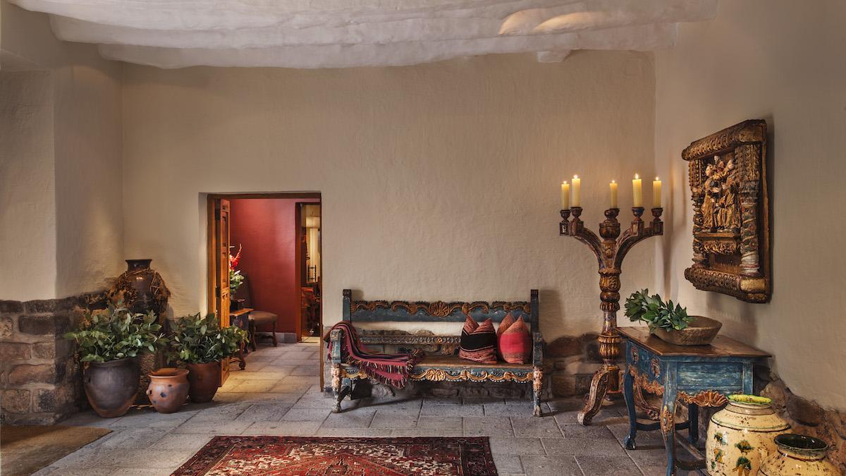 Lobby Inkaterra La Casona