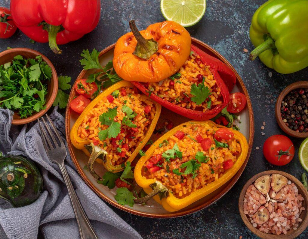 Stuffed Peppers (Vegan)