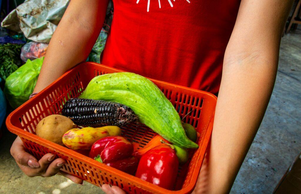 Vegetables from Peru