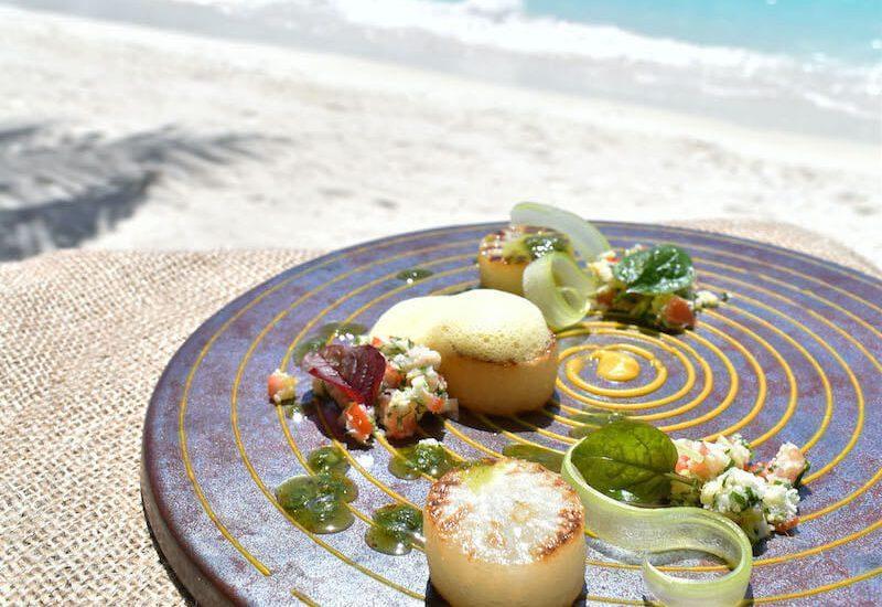 Gili Lankanfushi Vegan Scallop Rezept
