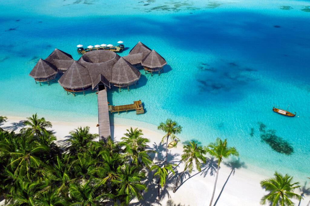 Gili Lankanfushi Aeriall View