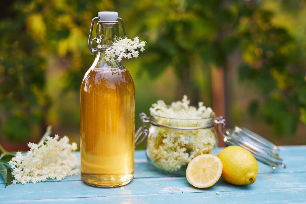 Recipe for elderflower syrup from Hotel Weihrerhof