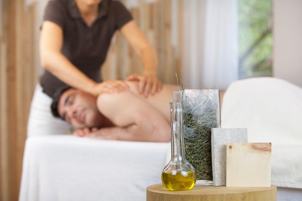 Signature spa treatments with local ingredients at the Hotel Weihrerhof