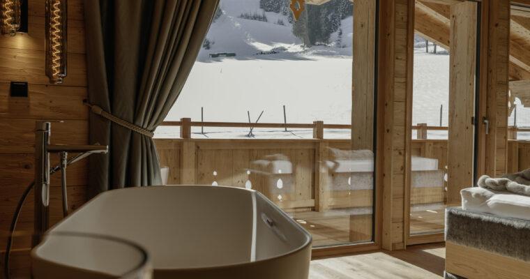 Sustainable chalet vacation in the Alps