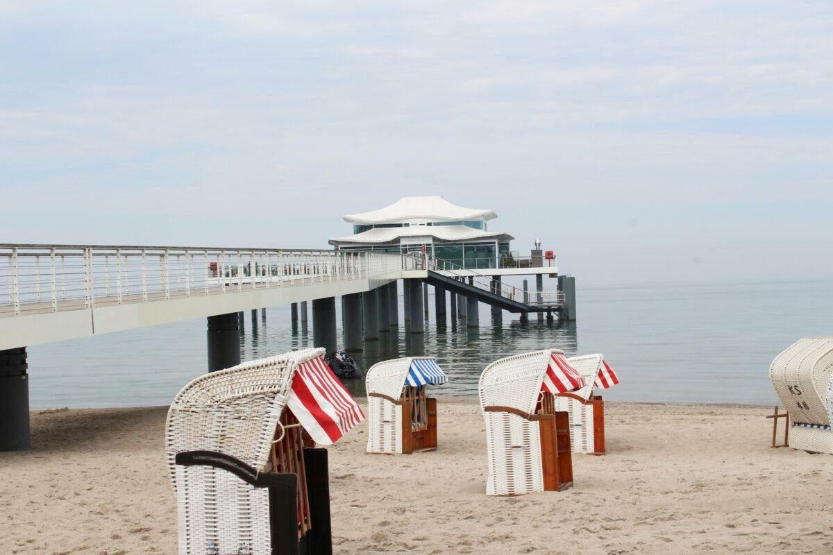 The beach of Timmendorfer Strand near the Lifestylehotel SAND - worth a visit in every season. © Lifestylehotel SAND
