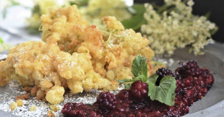 Seasonal Calendar: Quick Recipe for Elderflower cakes