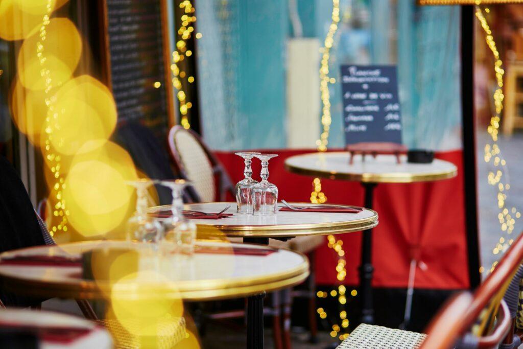 Restaurant in Paris - sustainably furnished