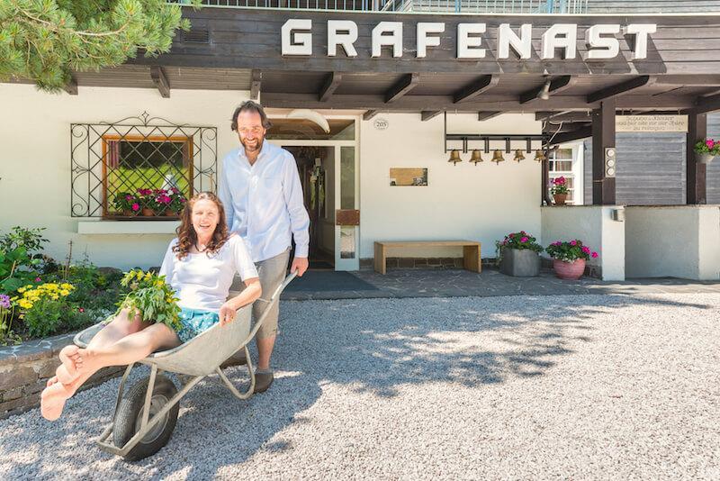 Peter and Waltraud Unterlechner © Biohotel Grafenast
