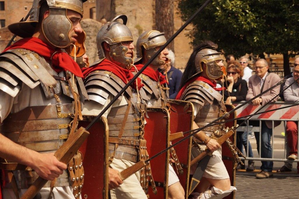 Roman legionnaires