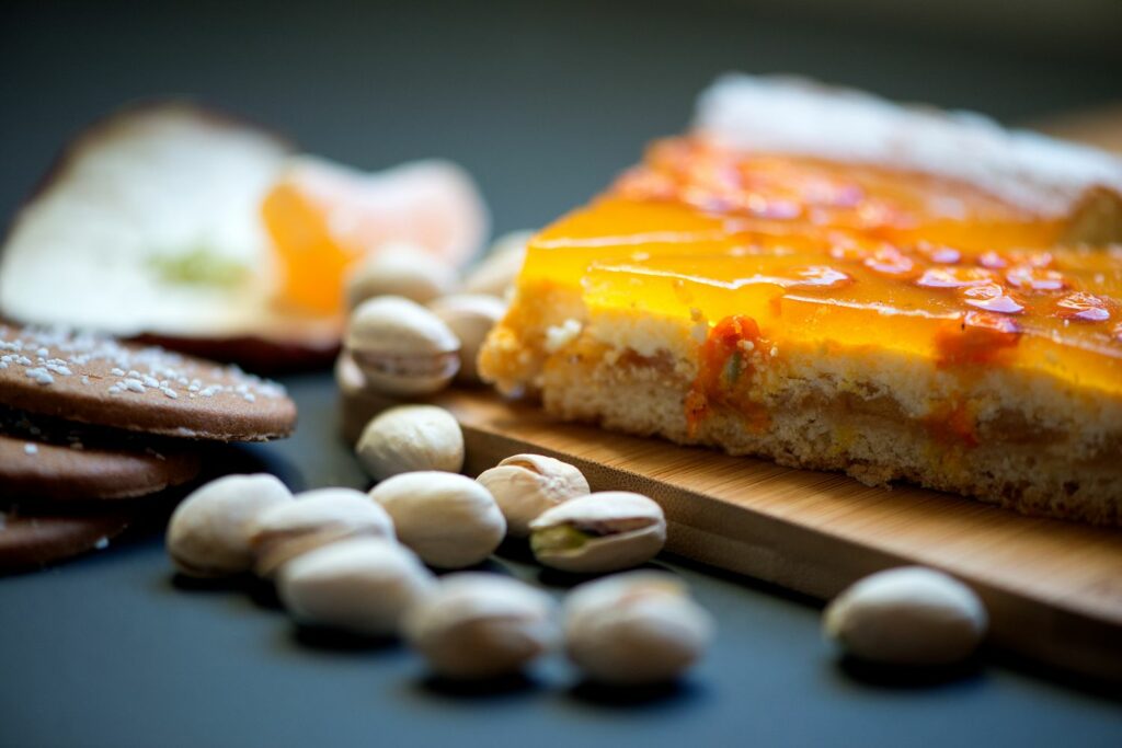 Vegan Sea Buckthorn Cake