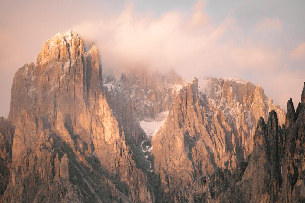 Dolomites Mountains of the Alps in South Tyrol