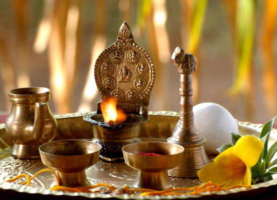 Natural essences for traditional Ayurvedic treatments are used at SwaSwara.