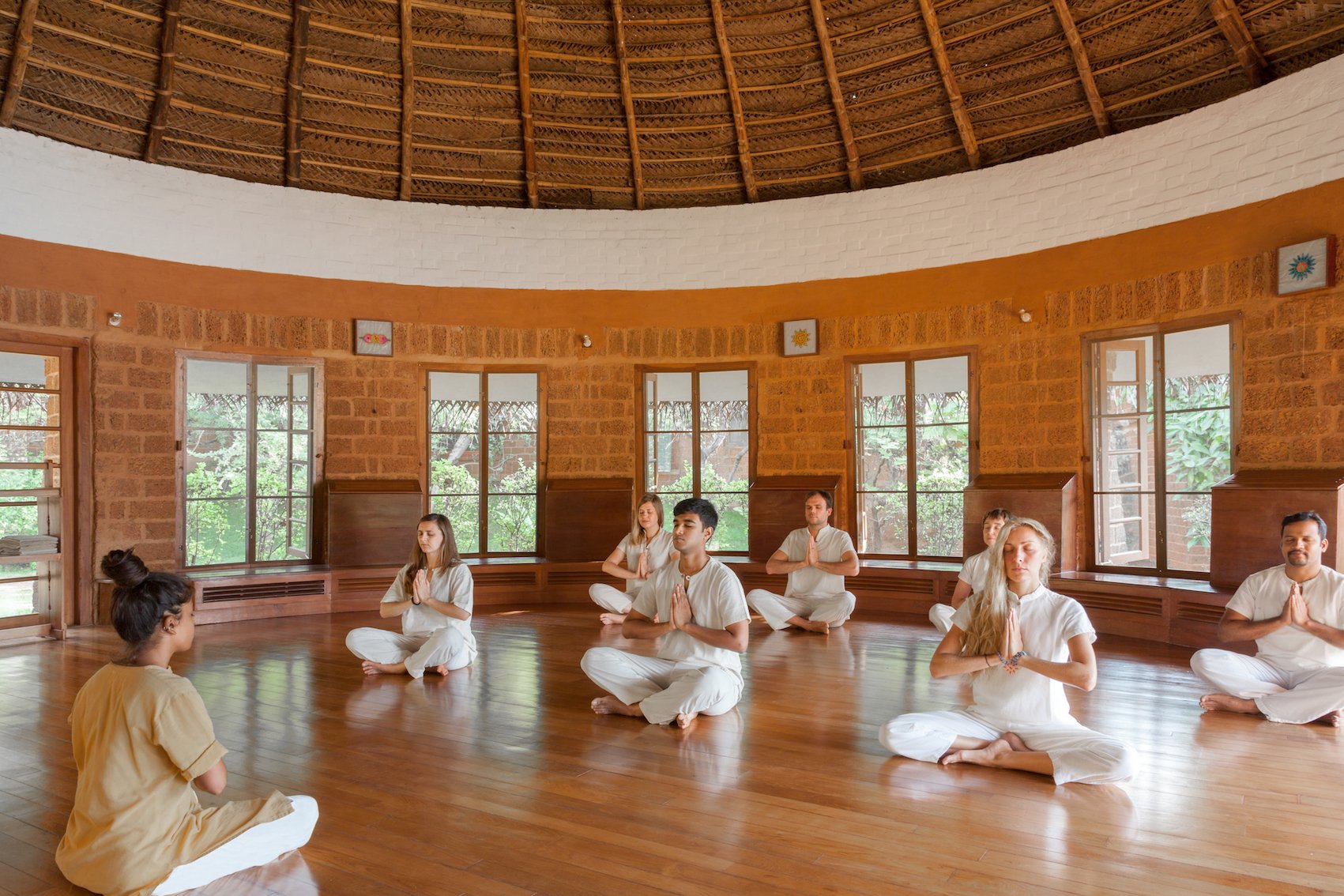 Yoga classes at SwaSwara, recreation at its best.