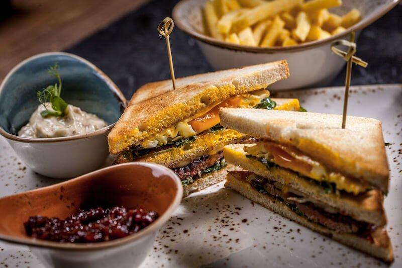 Club Sandwich at Restaurant Twist © Valsana Hotel & Appartements