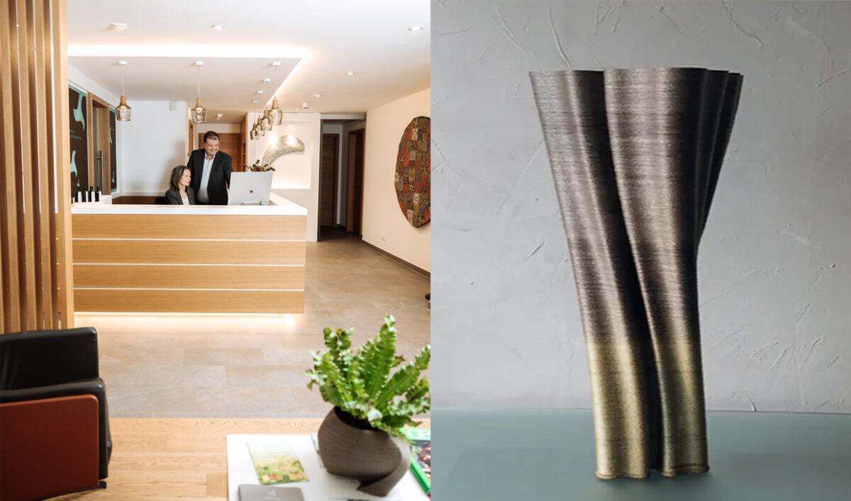 Series: Sustainable products from eco-hotels, part 1: Coffee Ground Vases