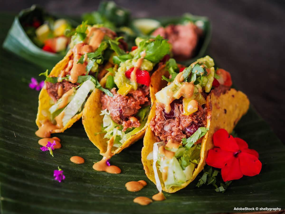 Vegan Jackfruit Wraps © AdobeStock shellygraphy