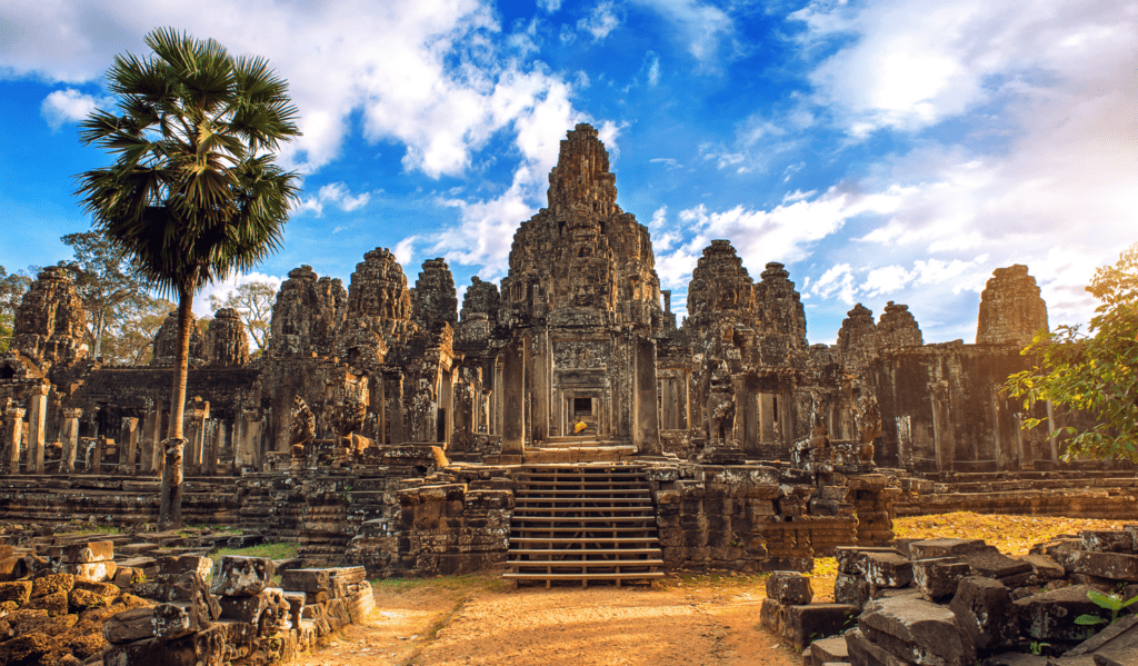 Angkor Wat ist eine der Top-Sehenswürdigkeiten in Kambodscha
