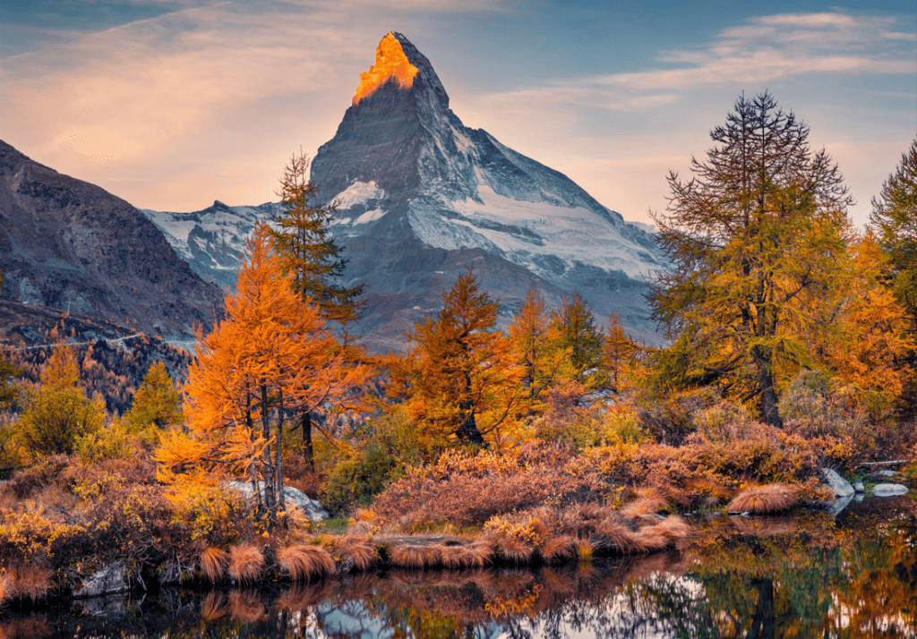 Matterhorn Autumn Larches