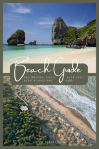Beach guide for your sustainable beach vacation