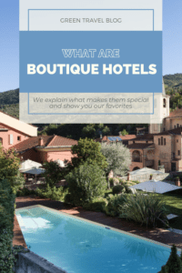 What is a boutique hotel? For example: Relais del Maro!