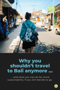 Why you shouldn't travel to Bali and what you can do if you decide to go.