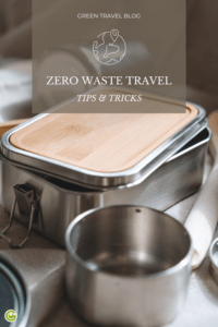 Zero Waste travel also means: always have your own lunch box and water bottle with you.